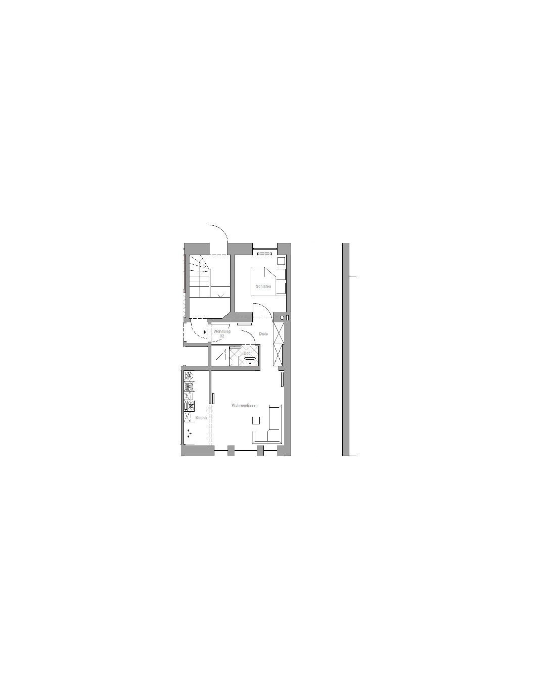 ZV-EL#*** P R I M E Business Apartment in Nordend with garden***